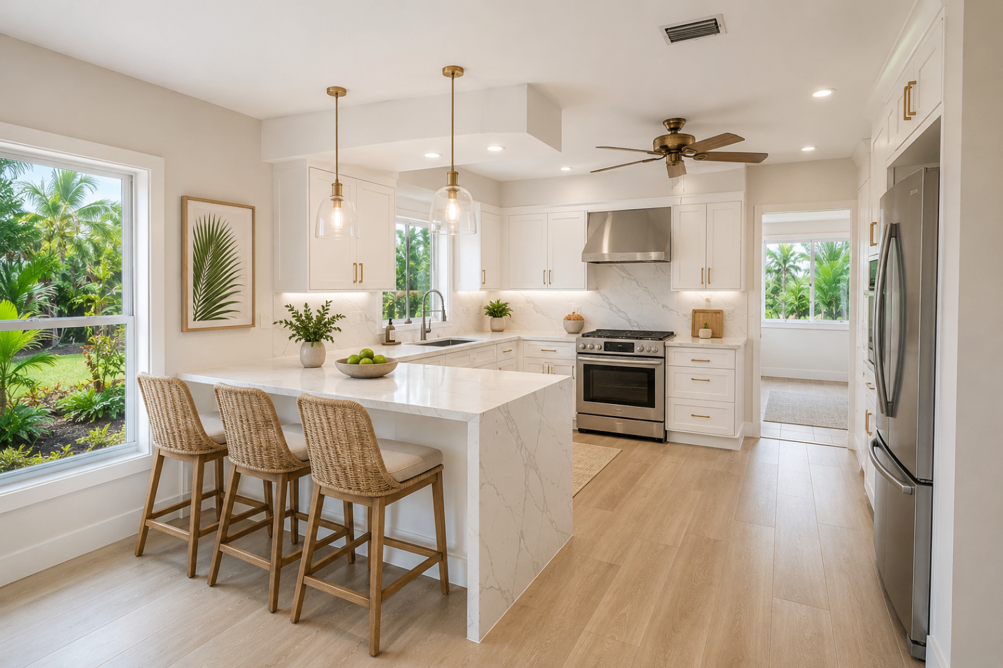 Kitchen Transformation after renovation